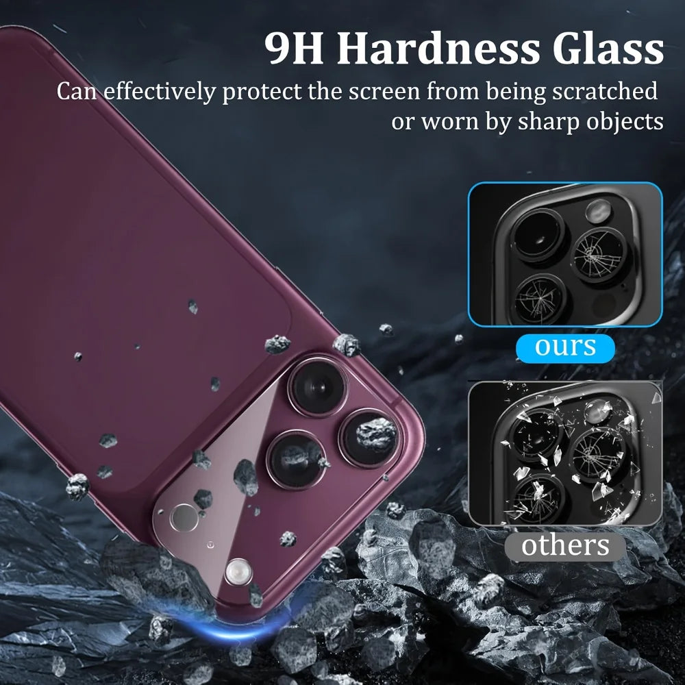 NNBILI High Definition Camera Lens Protectors — Clear Guard for Smartphone Lenses