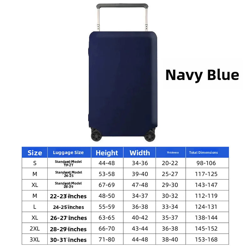 Thickened Luggage Protector Cover — Dustproof Suitcase Guard for Travel