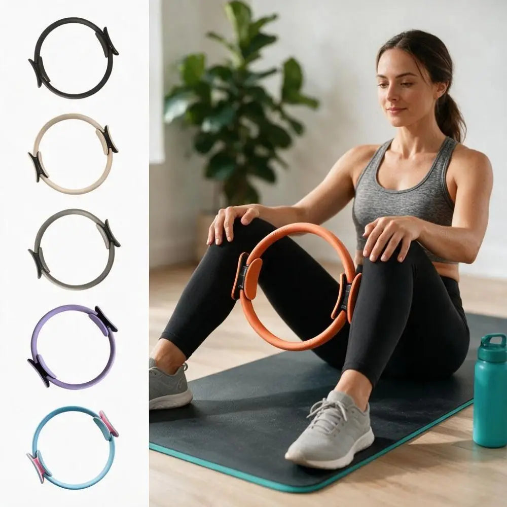 Fiberglass Pilates Ring — Full Body Toning & Strength Training Tool