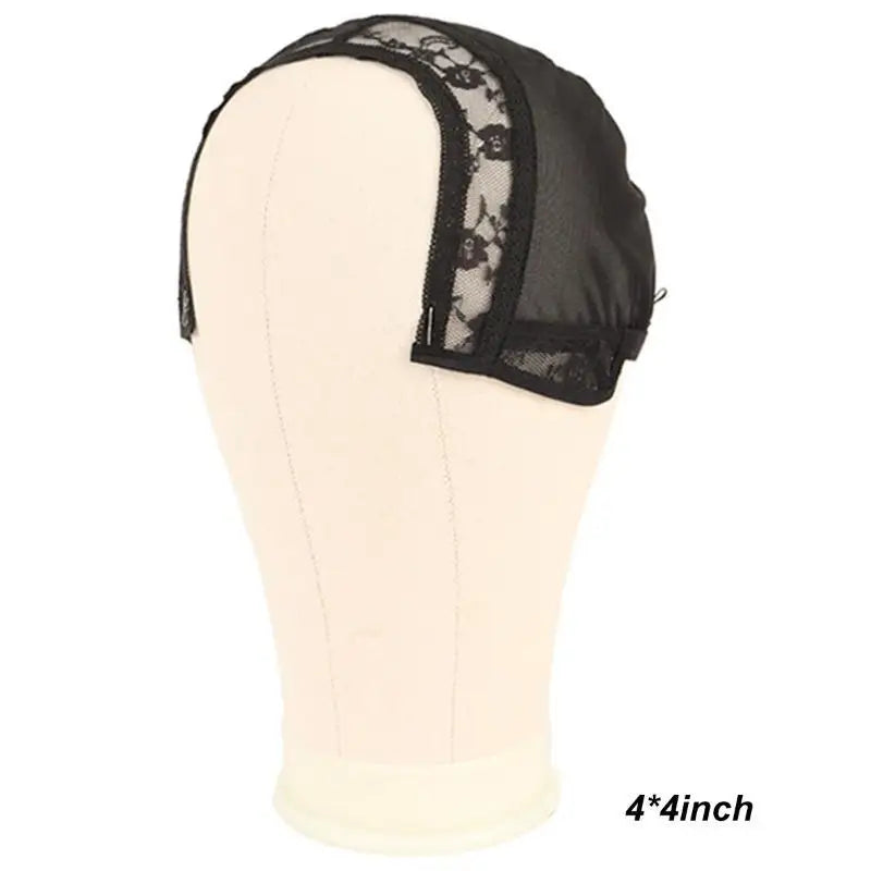 KuZHEN Adjustable Wig Making Cap — Breathable Lace Edge for Custom Hairpieces