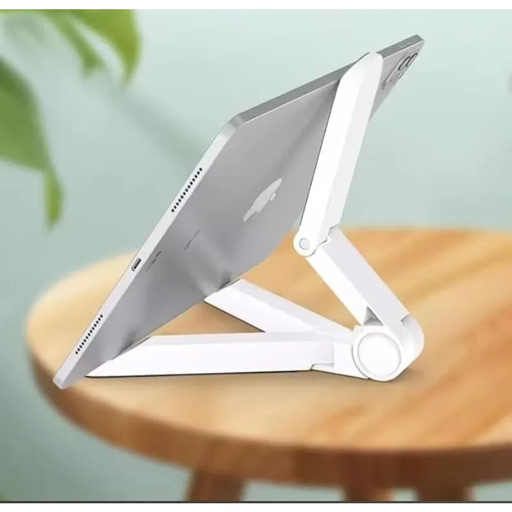 Portable Tablet and Monitor Stand — Adjustable Foldable Holder