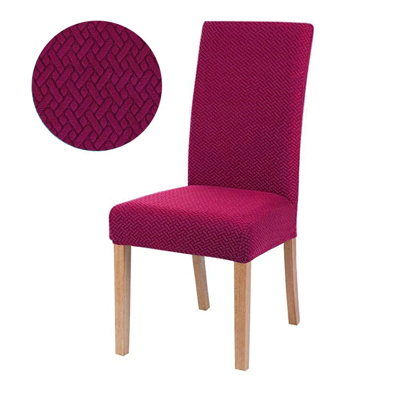 Universal Elastic Chair Cover — Stretchable Fabric Seat Protector