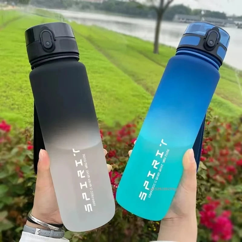 Simbuid Large Capacity Sports Water Bottle — Leak Proof Gym Jug