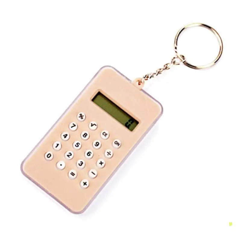 OOTDTY Mini Maze Calculator — 8-Digit Pocket Tool & Keychain Toy