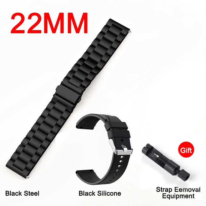 GUHUAVMI Military Smartwatch — 1400mAh Battery with GPS & Flashlight