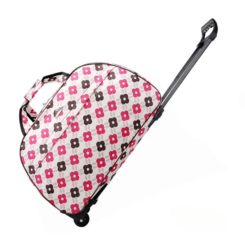 Rolling Travel Trolley Bag — Lightweight Waterproof Luggage for Business & Travel