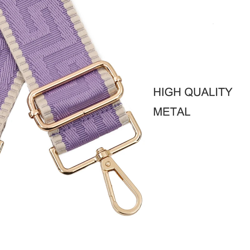 AIMIYOUNG Adjustable Bag Strap — Wide Nylon Replacement Belt for Handbags