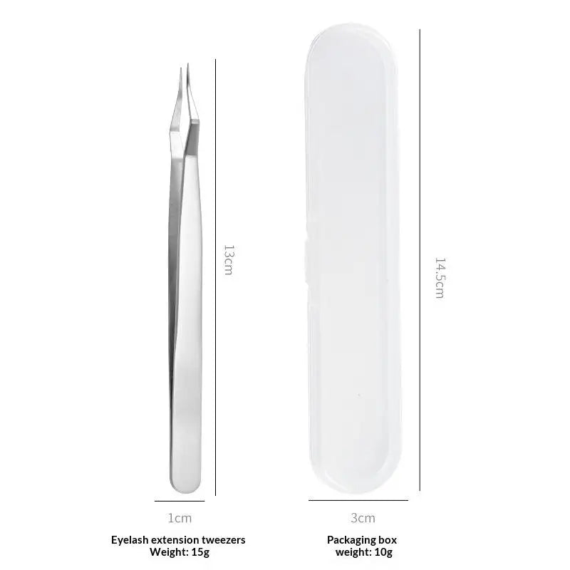 JETTING Lash Extension Tweezers — Precision Stainless Steel Beauty Tool