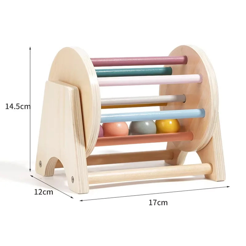 Brozebra Wooden Handheld Bell — Montessori Musical Percussion Toy