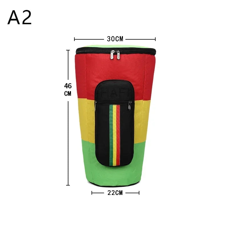Djembe Drum Carrying Bag — Shockproof and Waterproof Canvas Case