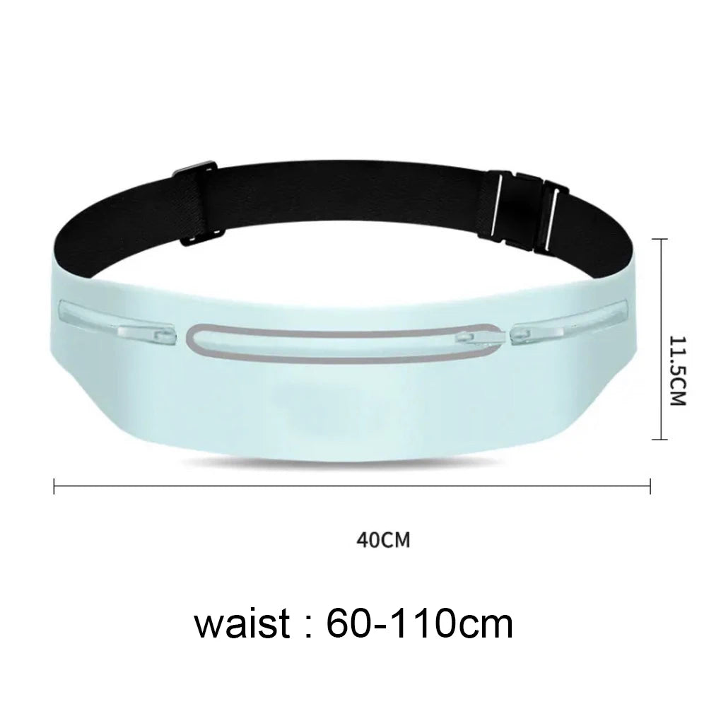 CWILKES Running Waist Belt — Waterproof Sports Fanny Pack for Phone