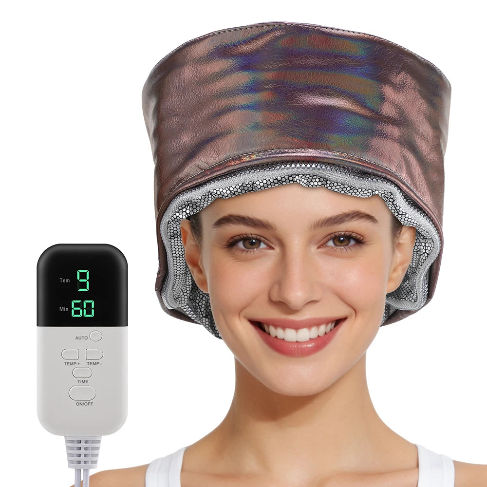 Ms.Dear Hair Steamer Cap — Deep Conditioning Thermal Heat Hat
