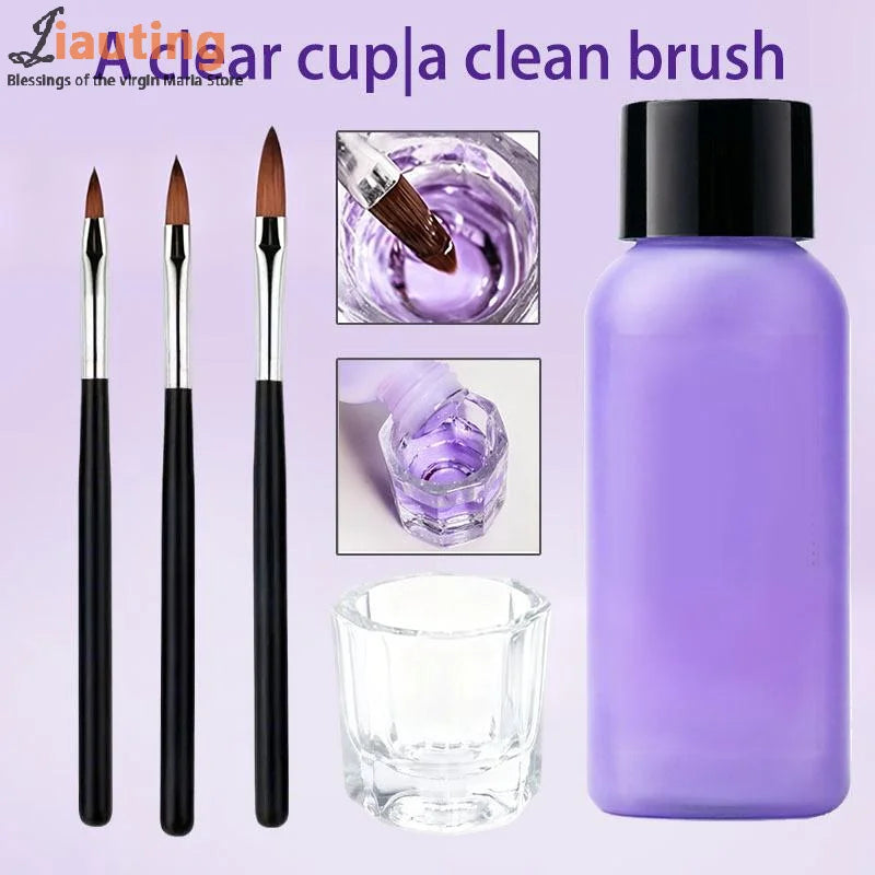 Jiauting Acrylic Nail System Kit — Professional Extension & Carving Set