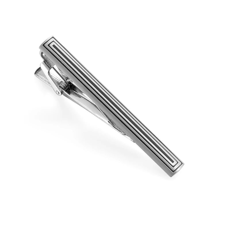 UJOY Men's Metal Tie Clip Set — Classic Business Accessory for Shirts