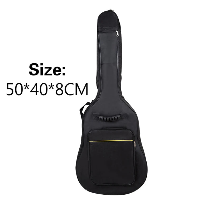 Acoustic Guitar Gig Bag — Waterproof Padded Oxford Nylon Case