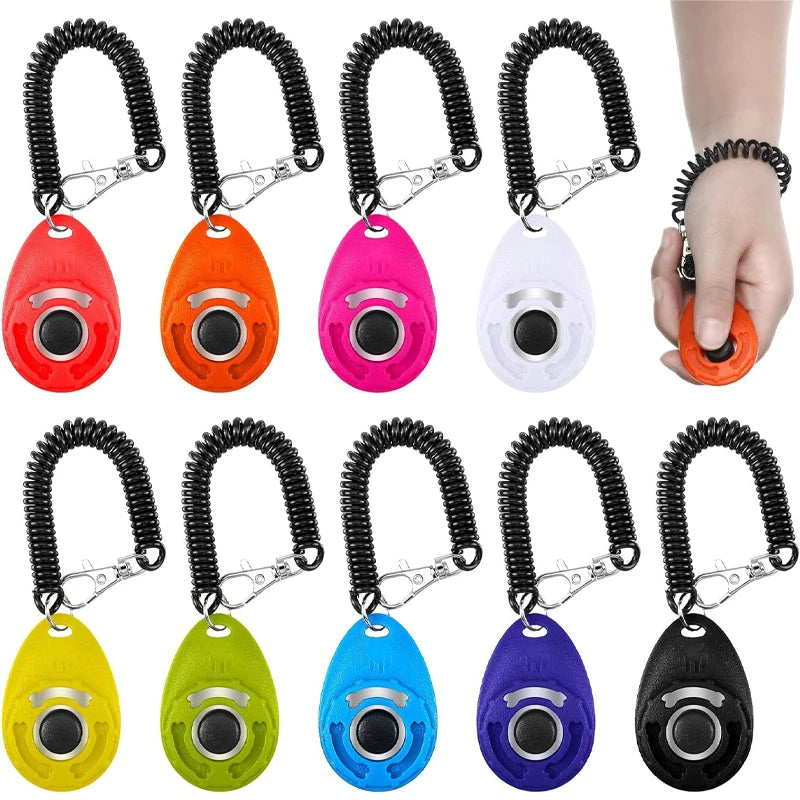 RPXBGUCKARHG Pet Training Clicker — Easy To Use Reward Tool for Dogs and Cats