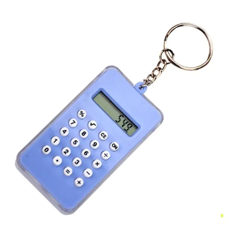OOTDTY Mini Maze Calculator — 8-Digit Pocket Tool & Keychain Toy