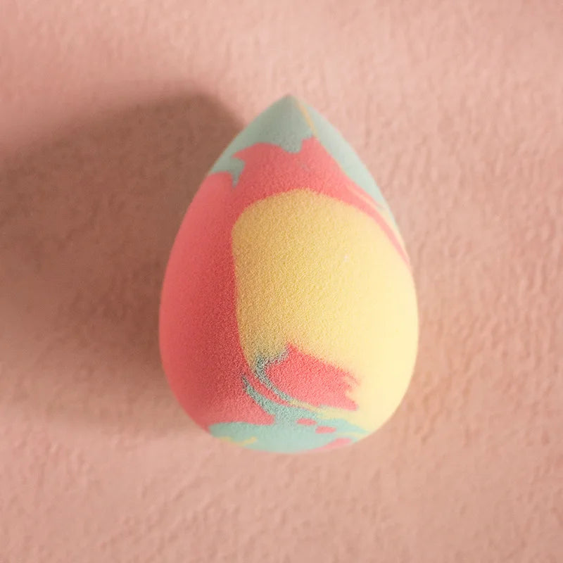 Marble Pattern Makeup Sponge — Ultra Soft Teardrop Beauty Blender