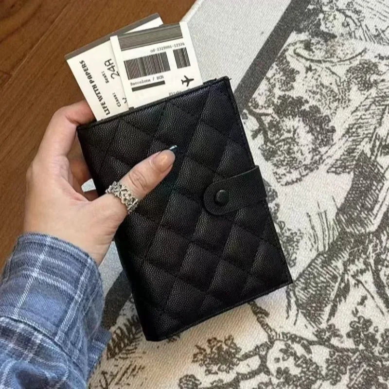 macroupta Multi-functional Passport Holder — Leather Travel Wallet & Card Case