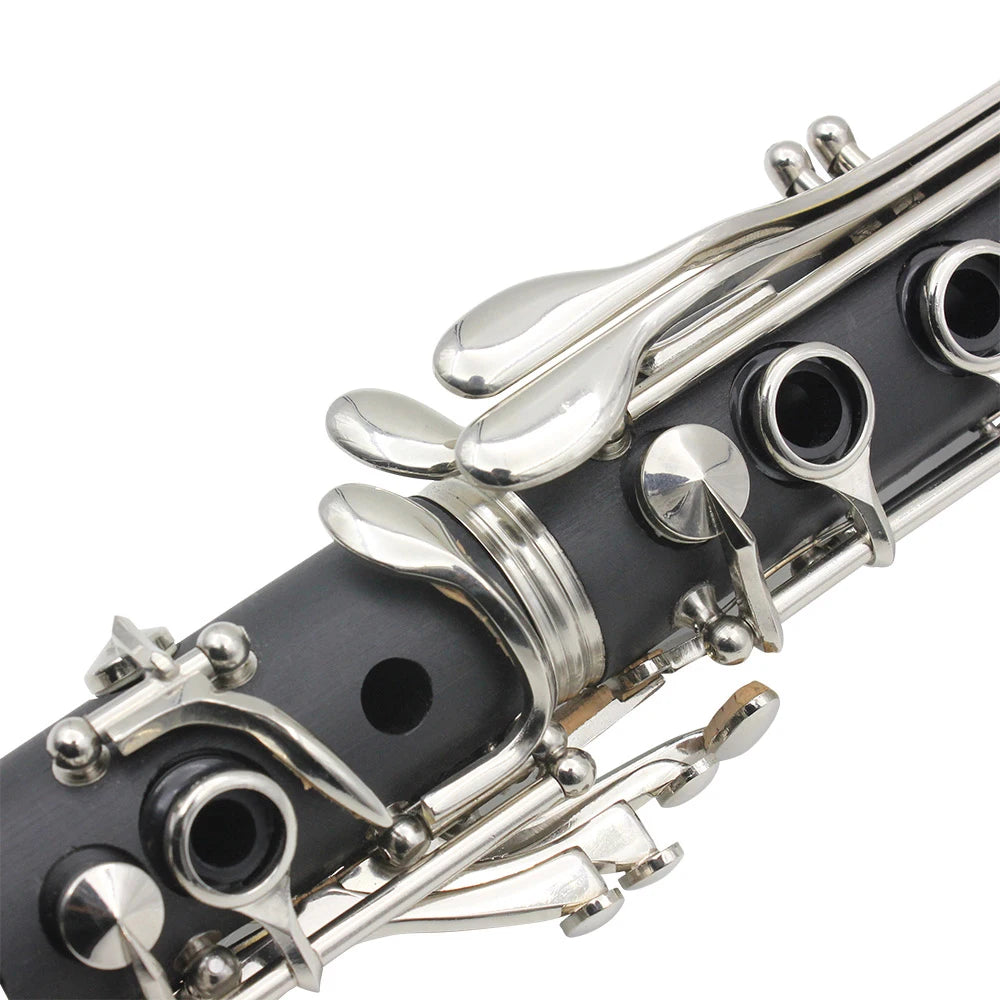 SLADE Bb Clarinet — 17 Key Professional Woodwind Instrument