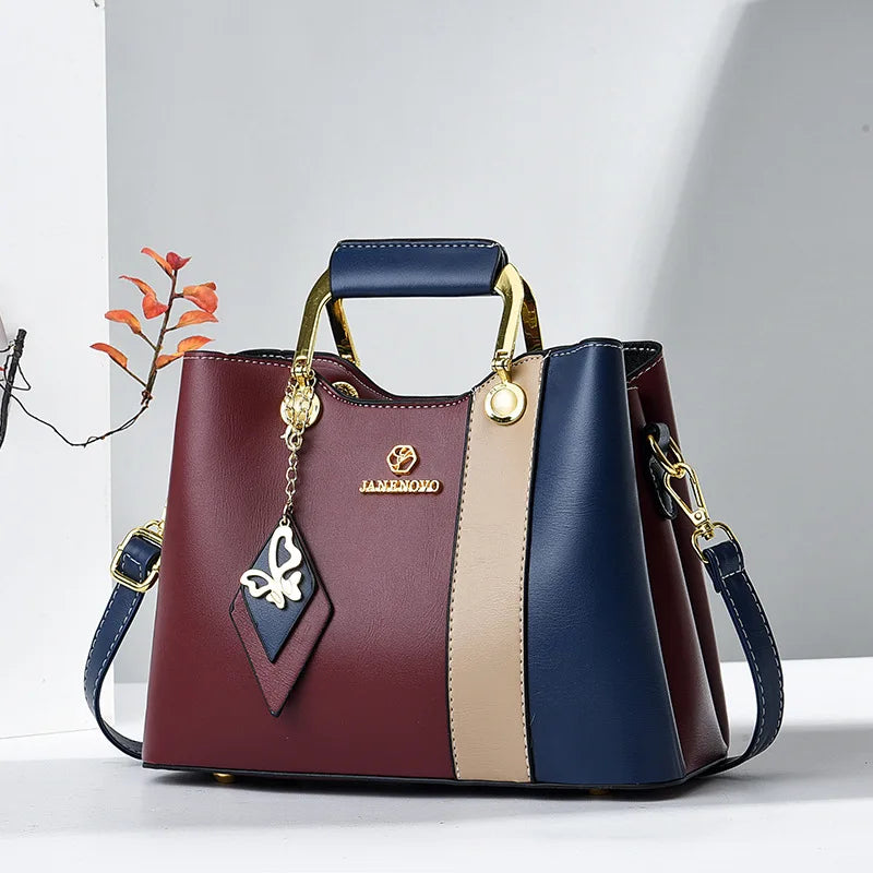 YNMY Fashion Cat Satchel — Stylish Top Handle Shoulder Bag for Women