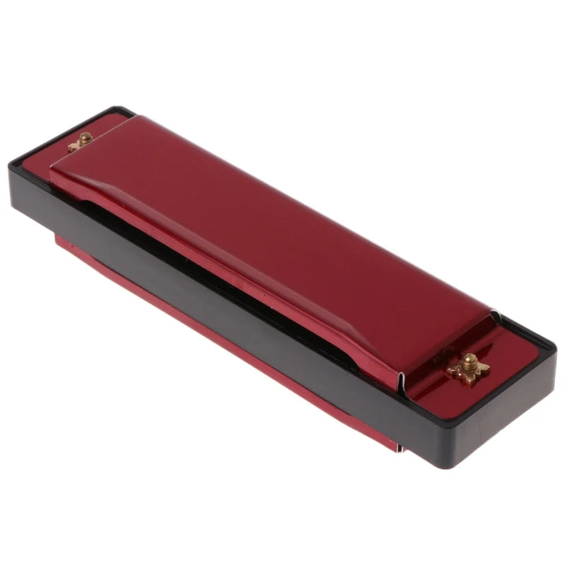 10 Hole Diatonic Harmonica — Beginner Musical Instrument with Case