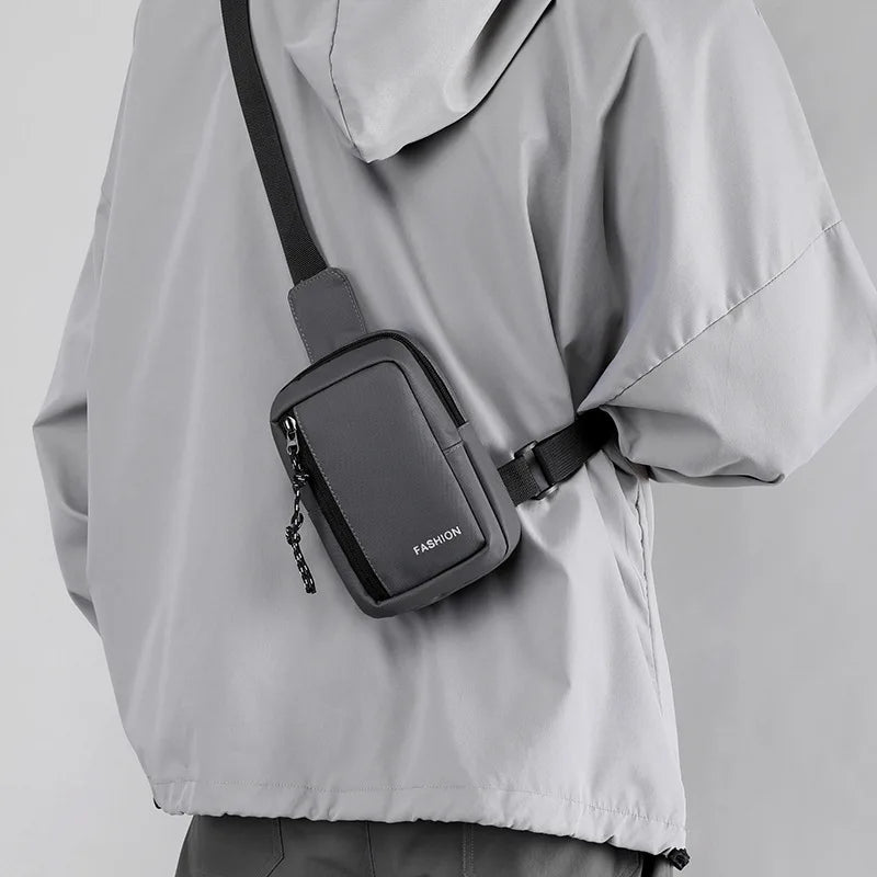 Mini Sling Chest Bag — Waterproof Crossbody Shoulder Bag for Travel