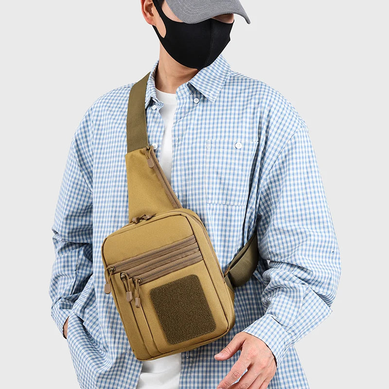 Men's Tactical Sling Bag — Lightweight Chest Rig for Outdoor Adventures