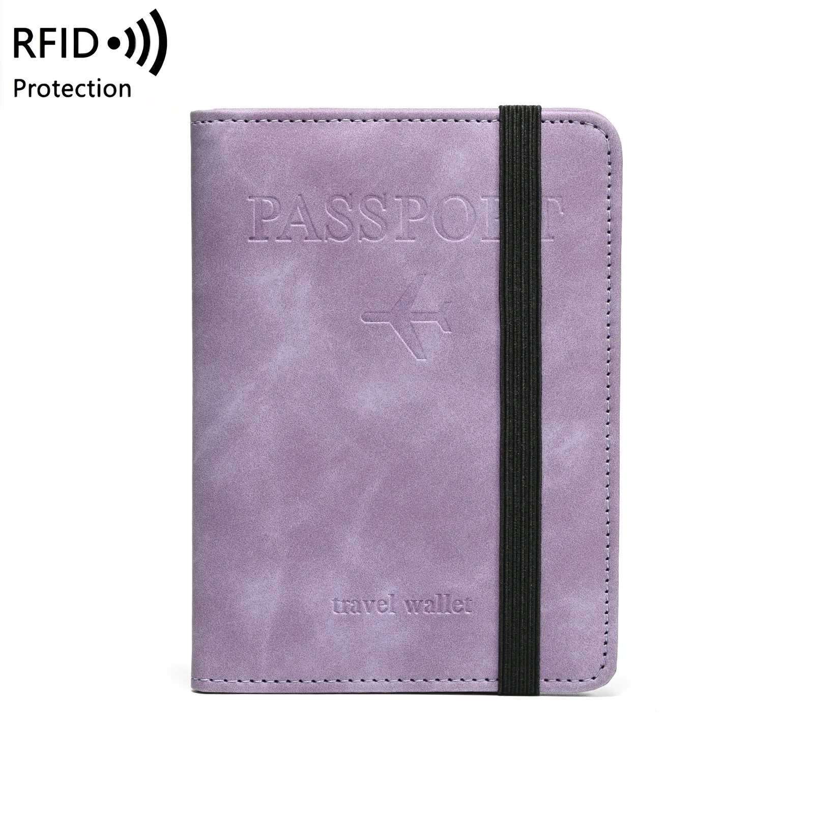 PU Leather Passport Cover — Multifunctional Travel Document Organizer