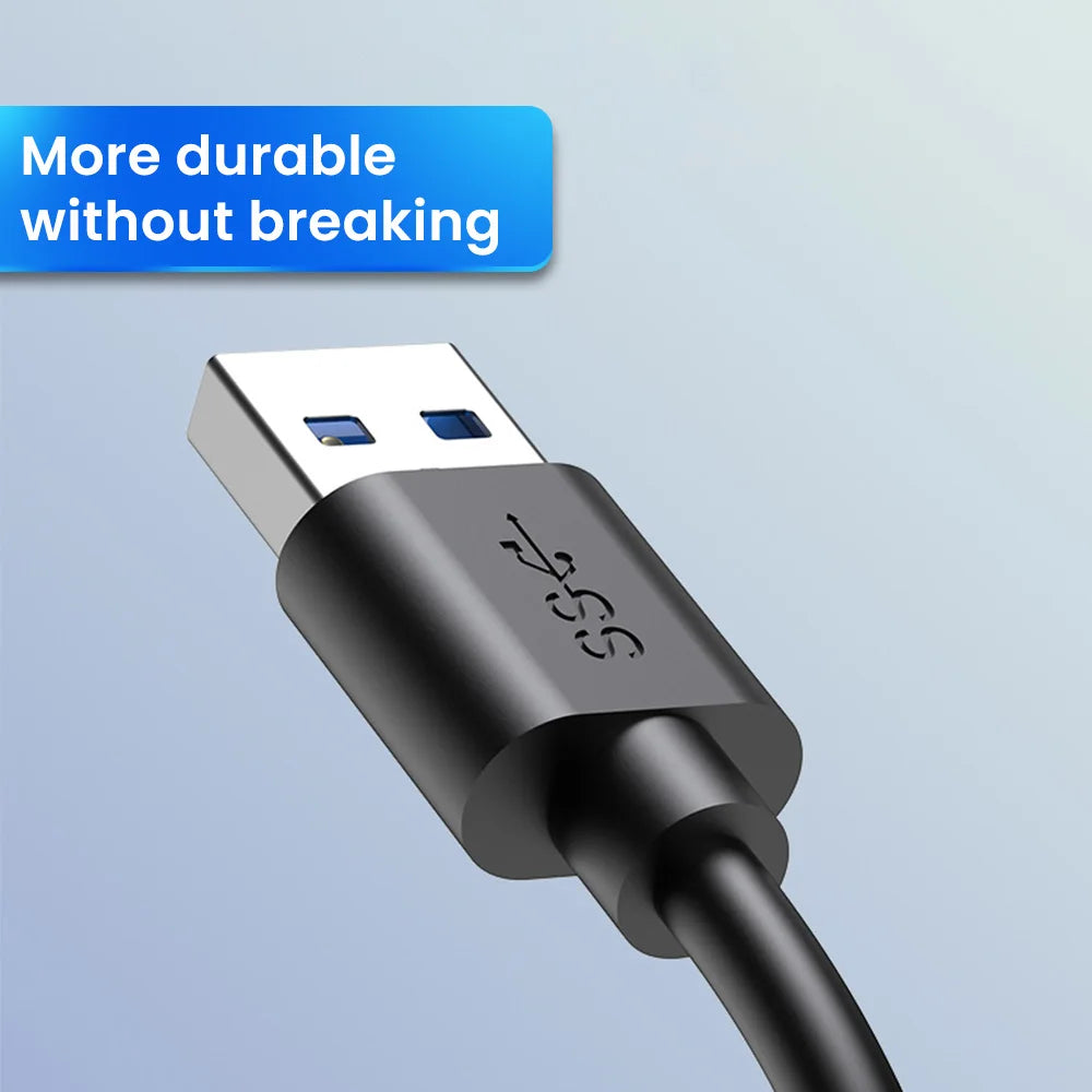 BKRYFUDWH USB 3.0 Type C Hub — 4-Port High Speed Multifunctional Splitter
