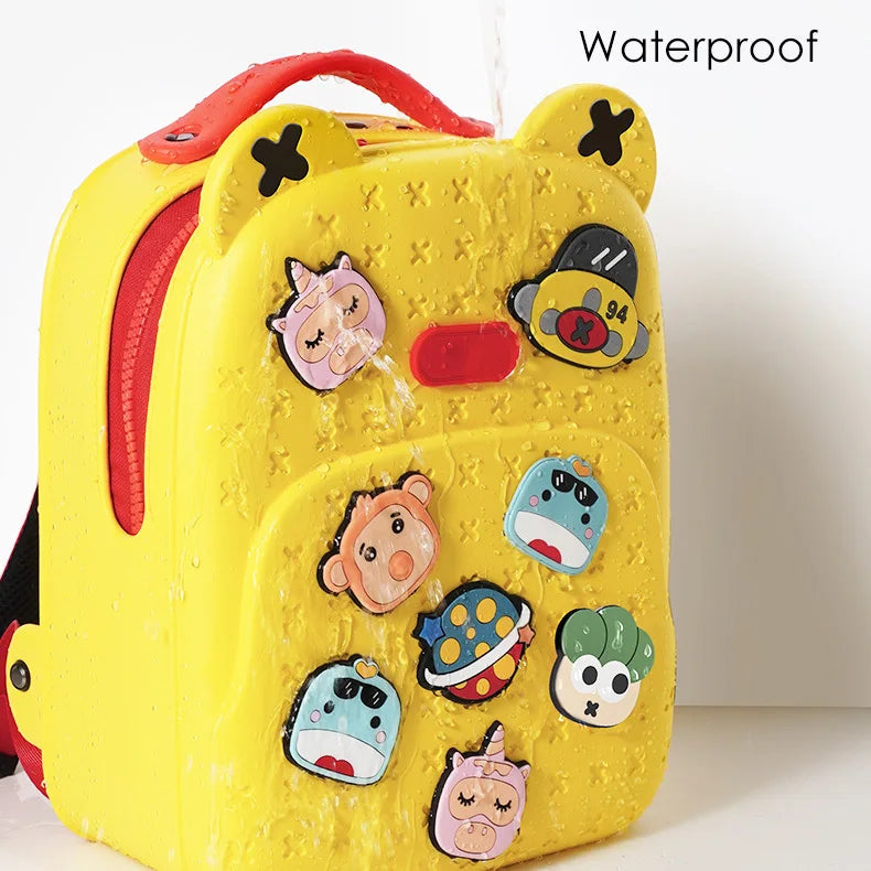 AWINPOP Kids Kawaii Backpack — Waterproof EVA School Bag for Boys and Girls