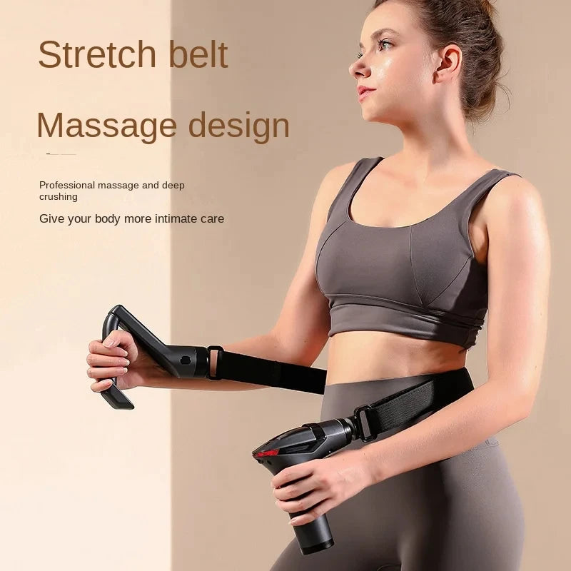 HOMEFISH Electric Massage Gun — Deep Tissue Percussion for Muscle Relaxation