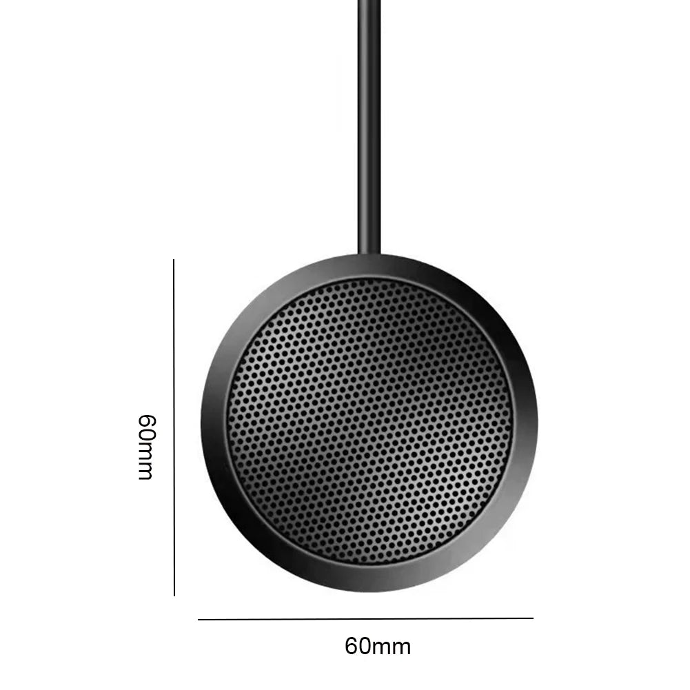 Desktop Conference Microphone — 360° Omnidirectional Condenser Mic