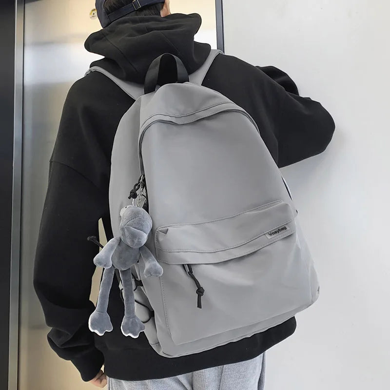 HOCODO Fashion Backpack — Large Capacity Nylon School Bag for Students