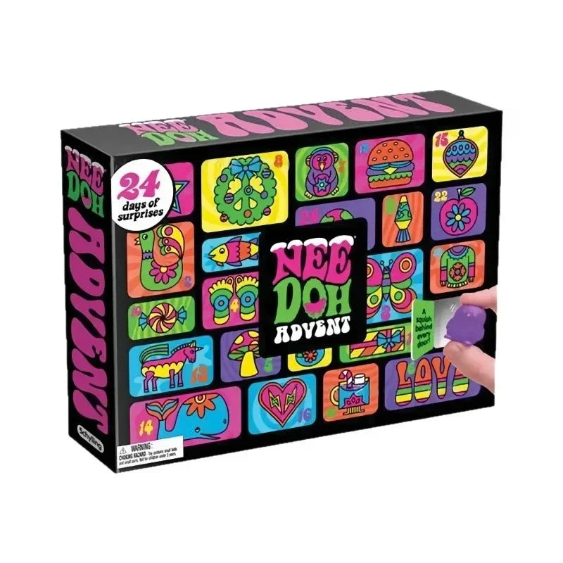 NEEDOH Fidget Doll Advent Calendar — Stress Relief Countdown Toy