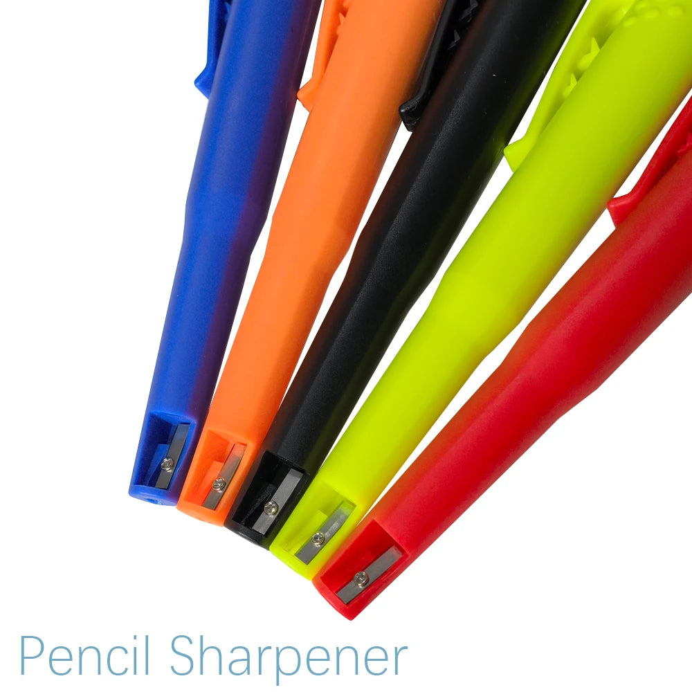 MROOFUL Carpenter Mechanical Pencil Set — Deep Hole Marking Tool with Sharpener