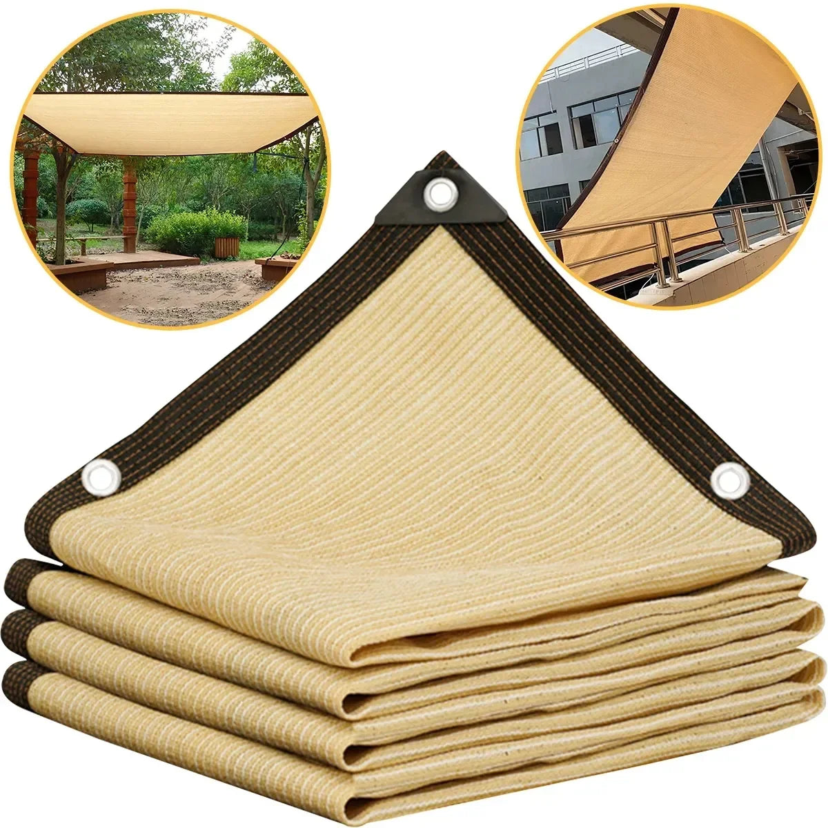 HDPE Shade Mesh Netting — UV Protection Outdoor Sunshade for Gardens