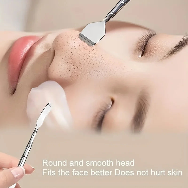 Double-Ended Blackhead Remover — Facial Pore Cleanser and Skin Exfoliator