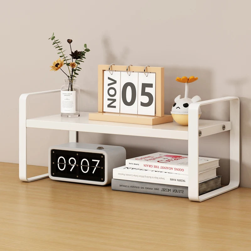 Multi-Layer Desk Organizer Rack — Versatile Desktop Storage Shelf