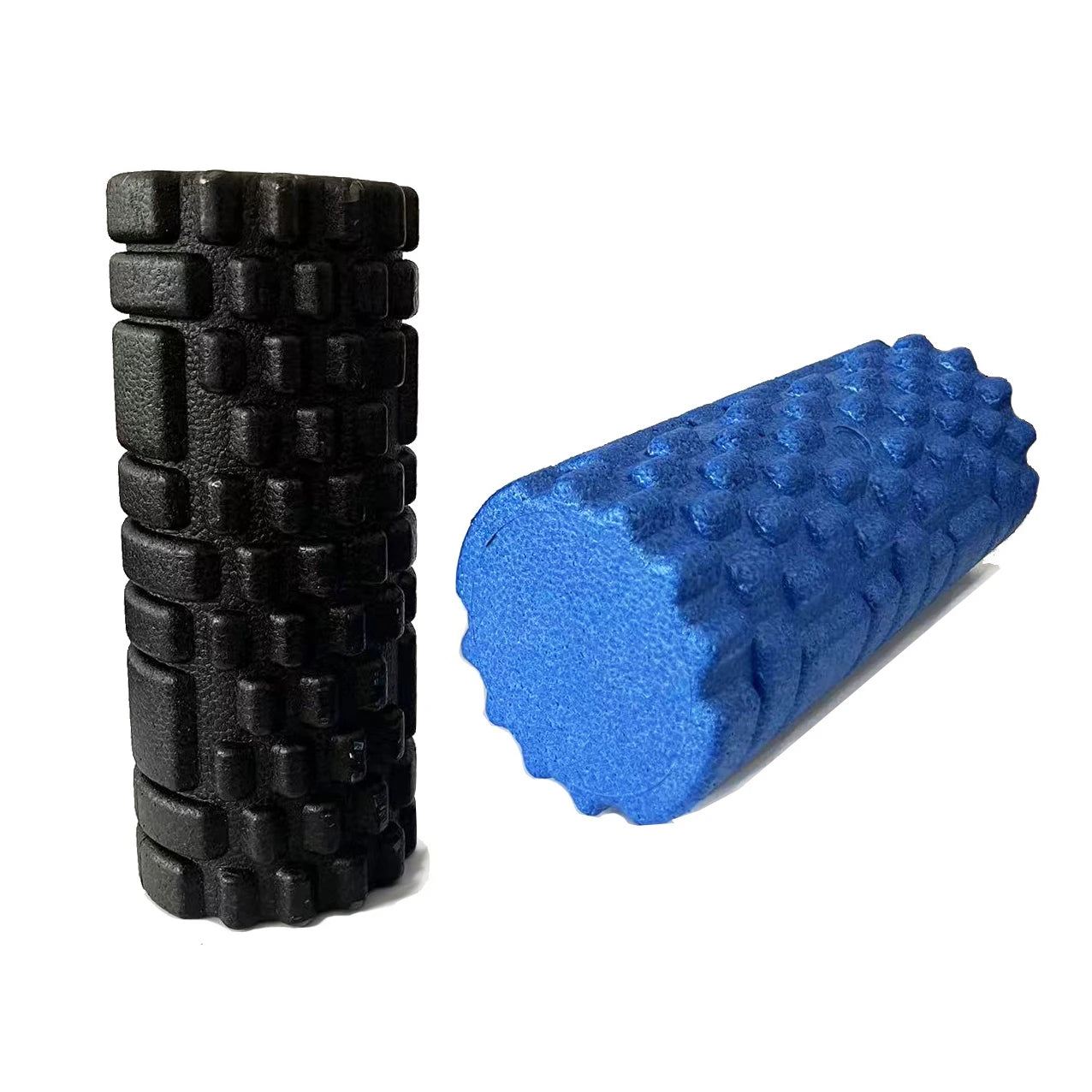Teplte Foam Roller with Grooves — Muscle Massage & Yoga Support
