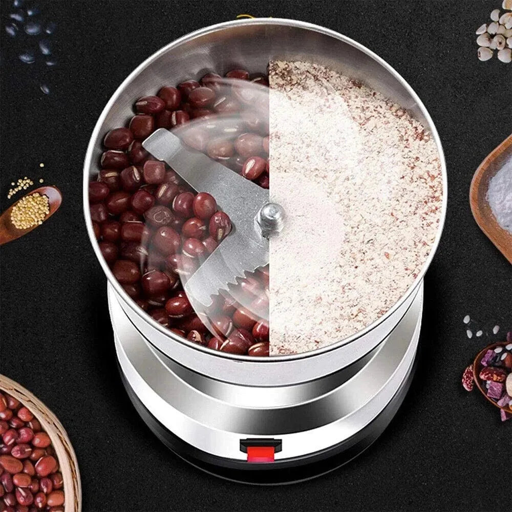 Electric Coffee Bean Grinder — Stainless Steel Spice and Nut Crusher