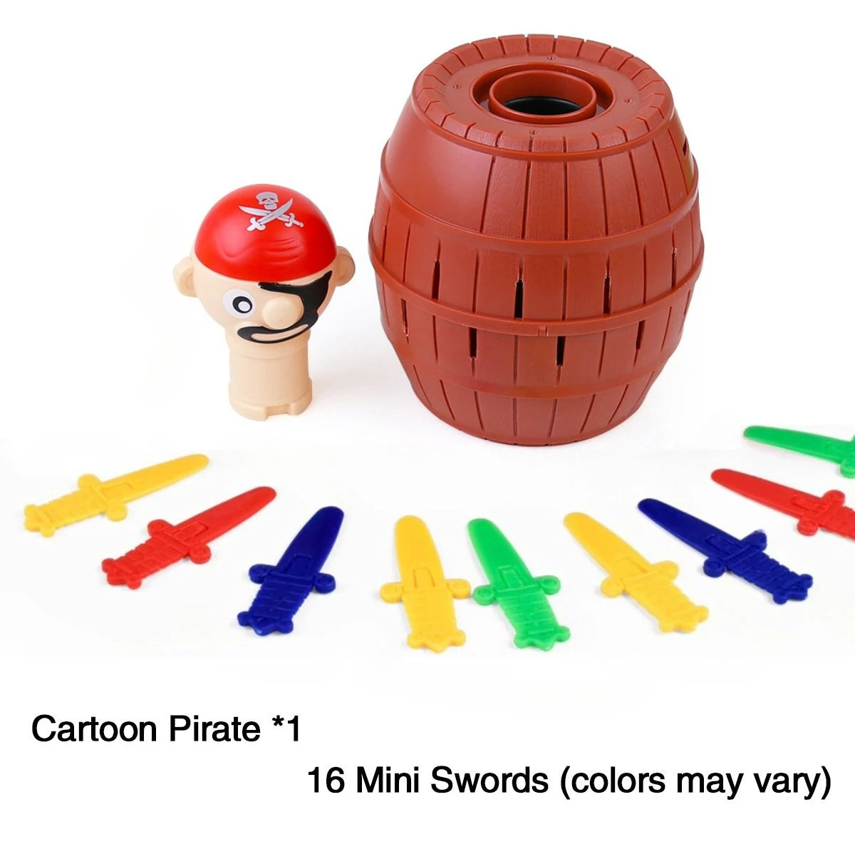 Mitty Jumping Pirate Bucket Game — Interactive Prank Toy for Family Fun