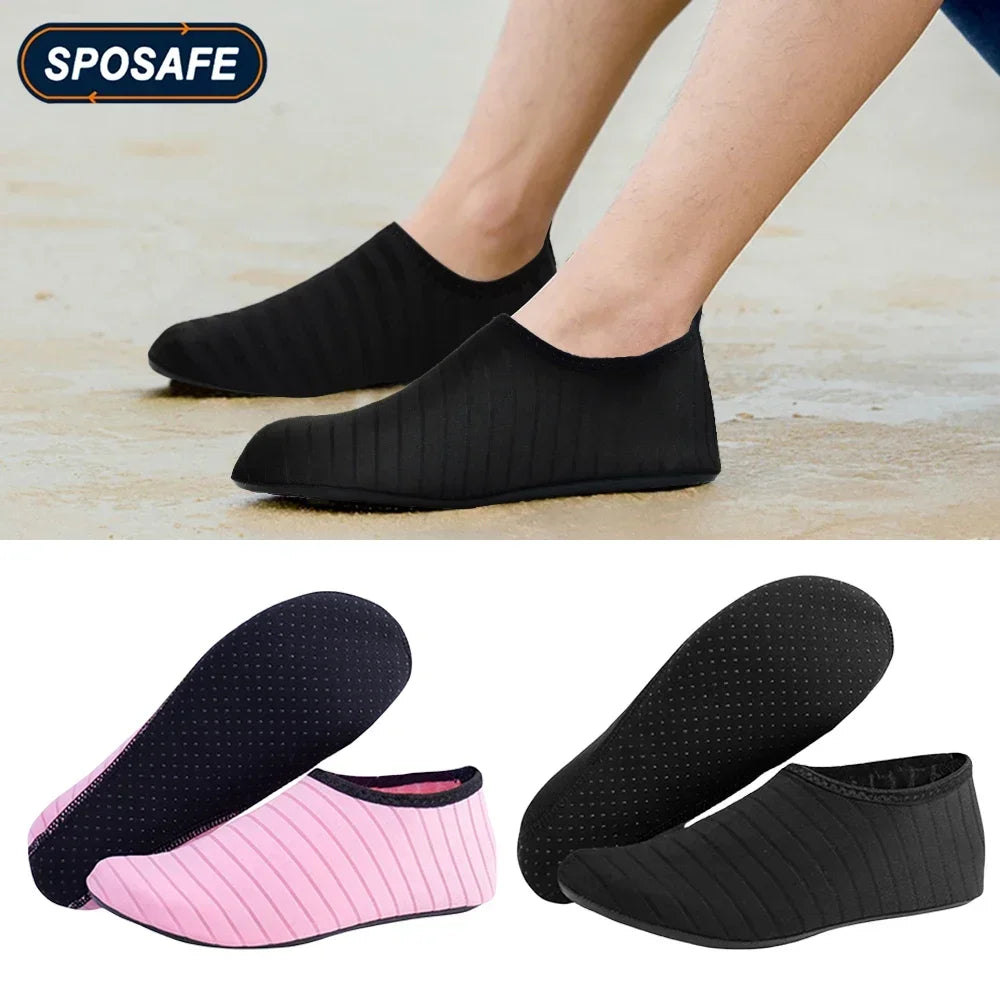 Quick-Dry Water Shoes — Lightweight Barefoot Aqua Socks for Beach & Pool