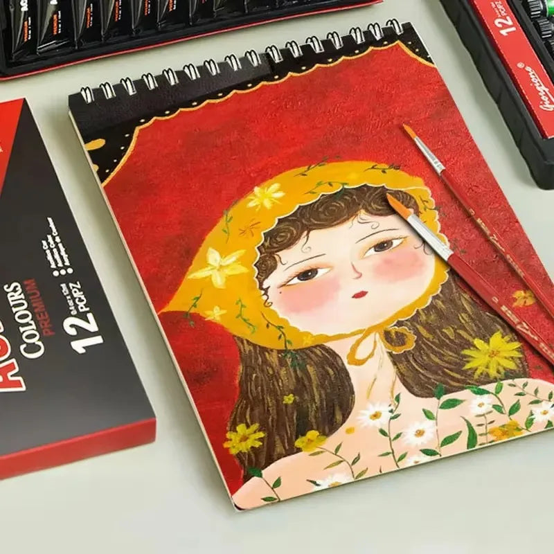 Versatile Acrylic Paint Set — Multi-Surface Art Supplies for Crafts