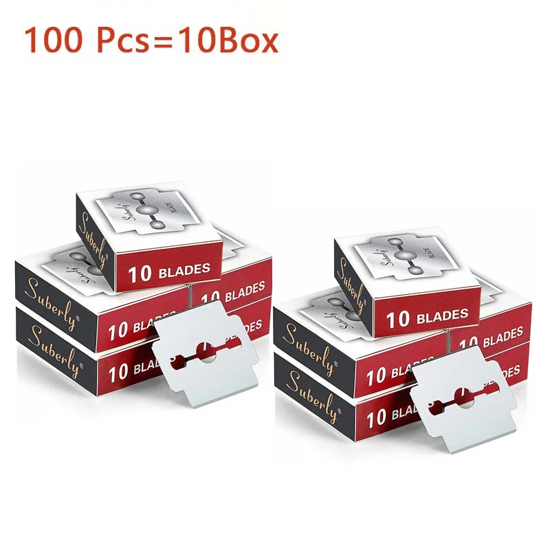 Stainless Steel Safety Razor Blades — Half Single Edge Manual Shaving Tools