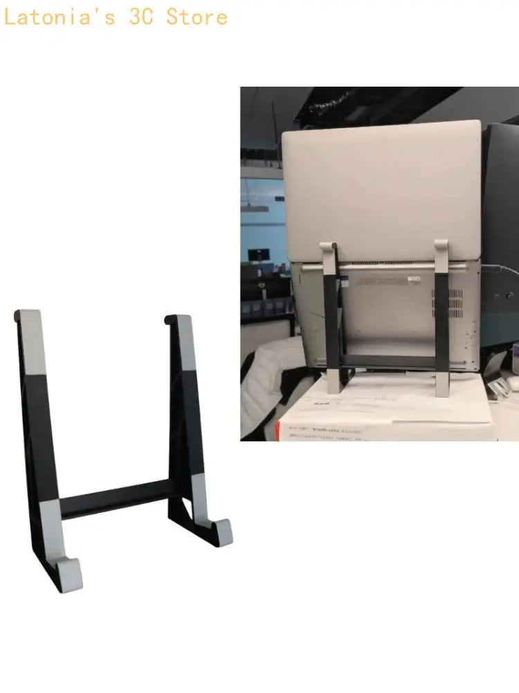 Adjustable Laptop Stand — Ergonomic Vertical and Side Support