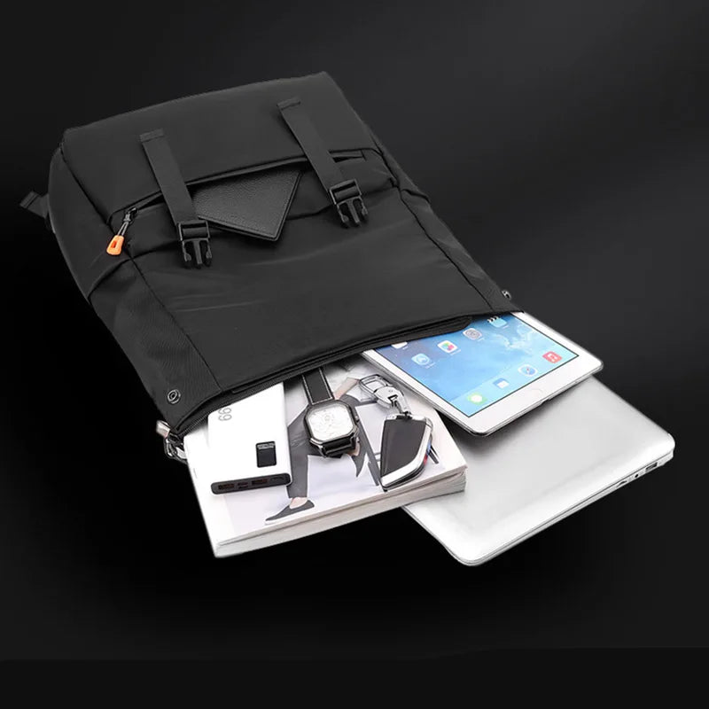 Men's Business Commuter Backpack — Waterproof Laptop Bag for Travel