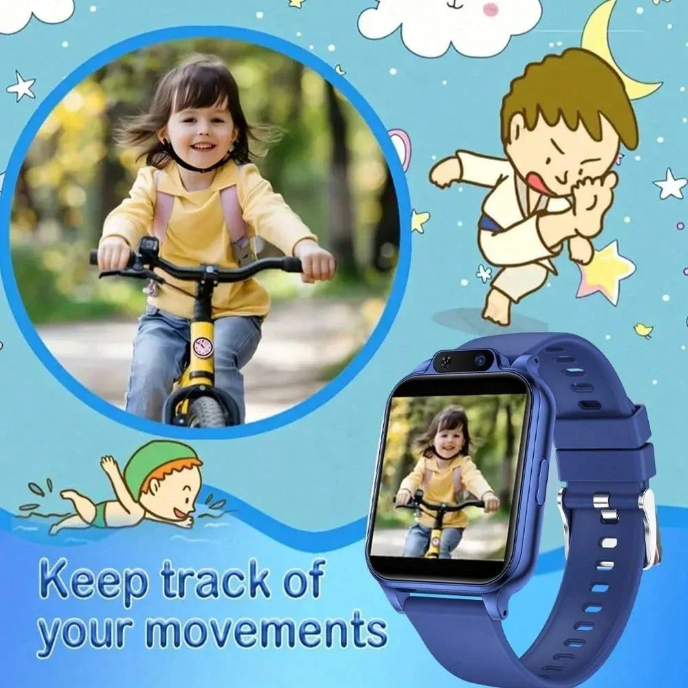 Smart Educational Touchscreen Watch — Multi-Function Digital Device for Teens