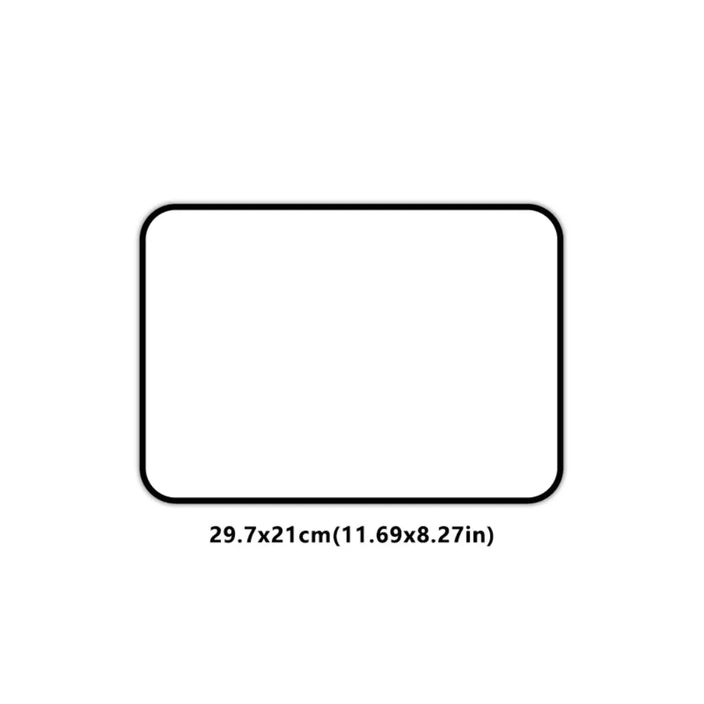 Double-Sided Dry Erase Whiteboard — Magnetic Reusable Writing Board