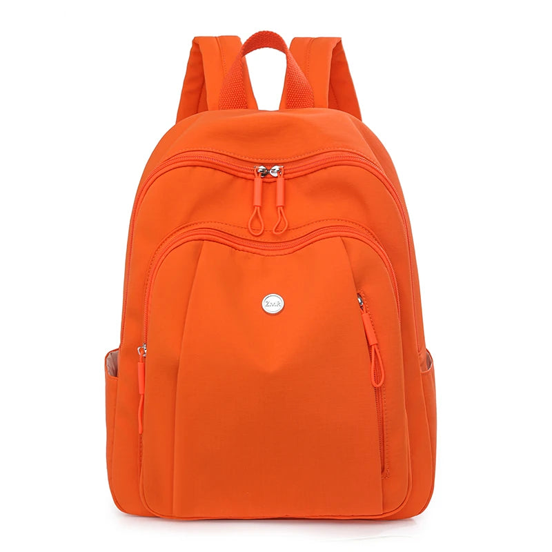 Ahidd Fashion Nylon Daypack — Water Resistant School Bag for Women